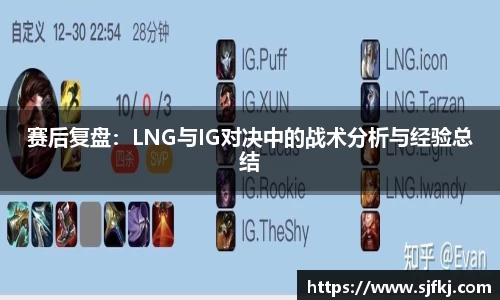 赛后复盘：LNG与IG对决中的战术分析与经验总结